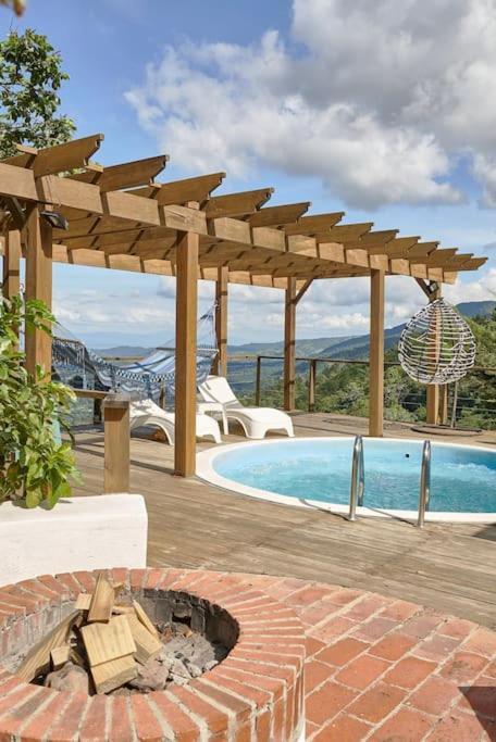 Mansion Dubai-Mountain-Jacuzzi-4Br-Jamaca De Dios Villa Харабакоа Екстериор снимка